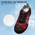 thumbnail image 6 of Chririnla Kids Running Shoes Boys Red Bat Sneakers Fashion Lightweight School Knitted Mesh Athletic Sport Shoes Breathable Training Sneakers, 6 of 7