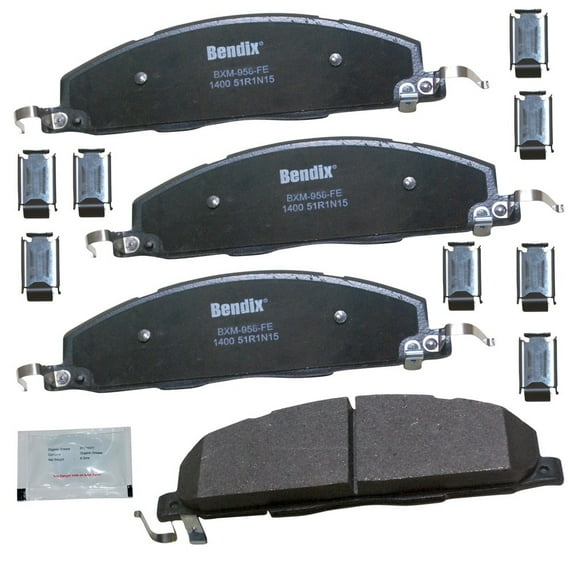 Disc Brake Pad Set Fits select: 2012 DODGE RAM 1500, 2013-2018 RAM 2500