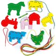 thumbnail image 1 of Learning Resources - Ferme - Laçage et Traçage, 1 of 1