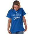 thumbnail image 3 of US Air Force Proud USAF Girlfriend Women's Graphic T Shirt Tees Brisco Brands M, 3 of 6