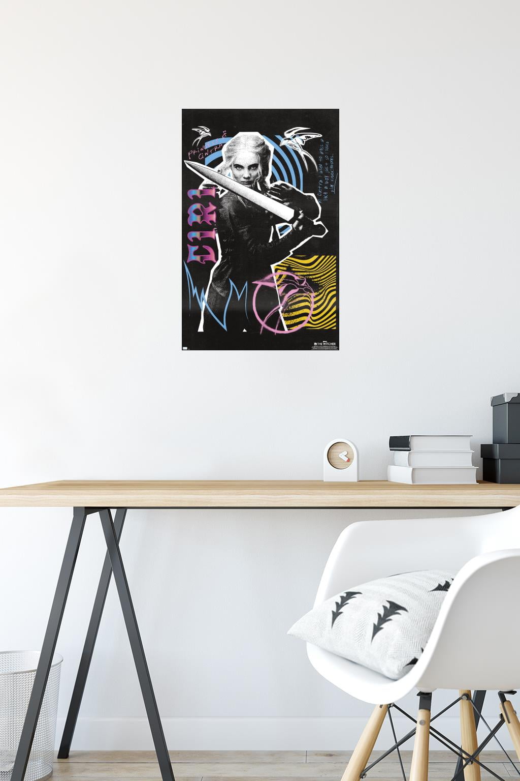 Netflix The Witcher: Season 3 - Ciri Wall Poster, 14.725" x 22.375"
