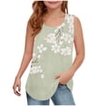 thumbnail image 1 of RXIRUCGD 2025 Vêtements d'Été pour Enfants Filles Décontracté Sans Manches Col Rond Imprimé, 1 of 4