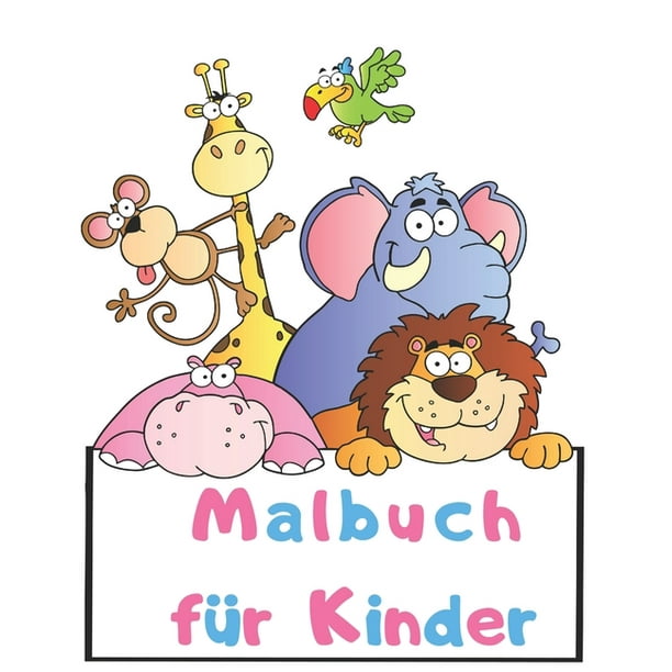 Malbuch Fur Kinder 100 Einzigartige Bilder Zum Ausmalen Fur Kleinkinder Und Kinder Im Alter Von 2 3 4 Jahren Paperback Walmart Com Walmart Com