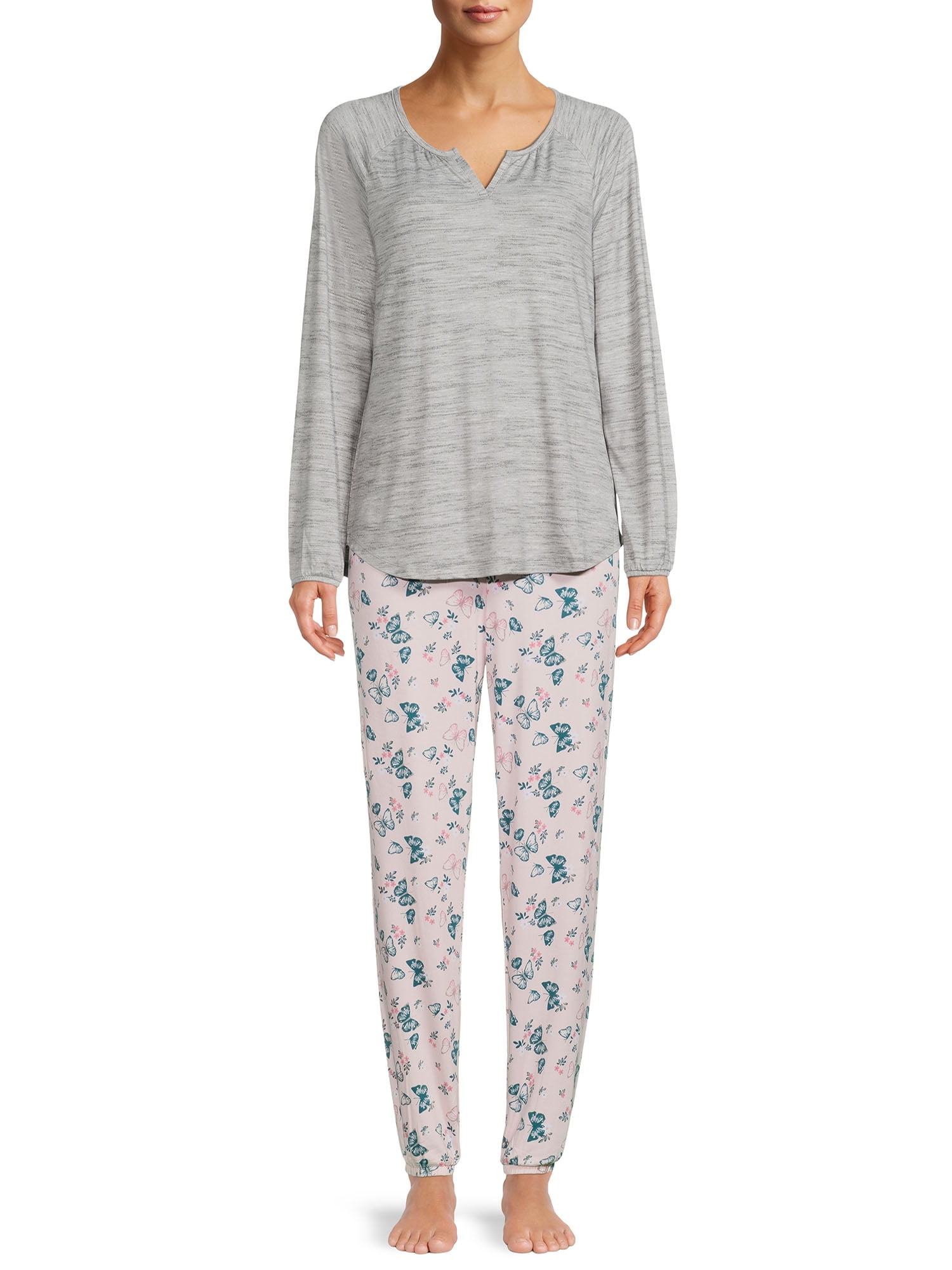 hanes jogger set