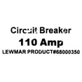 thumbnail image 5 of Lewmar Boat Circuit Breaker 68000350 | 110A w/ Panel, 5 of 5