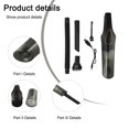 thumbnail image 4 of Aspirateur Portatif 2-en-1 à Main pour Planchers, Tapis, Poils d'Animaux, Chargeur USB, 4 of 9