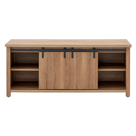 Camden&Wells - Deacon TV Stand for TVs Up to 65" - Golden Oak