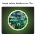 thumbnail image 2 of Dragonfly Glow-in-the-Dark Round Cabinet Knobs - Fluorescent Drawer Pulls 4-Pack, Suitable for Cabinets, Wardrobes, and Dressers - Furniture Décor with Screws and Handles, 2 of 6