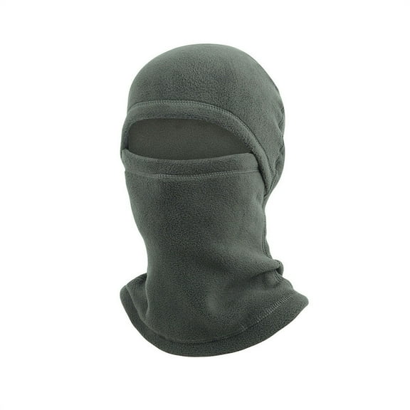 Fleece Full Face Balaclava Mask Winter Thermal Windproof Ski Hood for Outdoor Sports Cycling Hiking Running