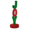 thumbnail image 4 of Northlight 39" Lighted Red and Green 'Joy' Outdoor Christmas Sign, 4 of 5