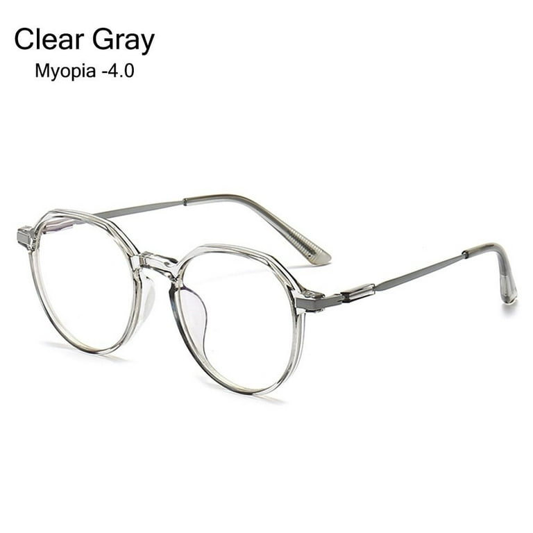 Transparent Men Glasses Oversized