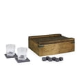 thumbnail image 1 of Picnic Time 605-10-509-000-0 Whiskey Box - Oak Gift Set, 1 of 4
