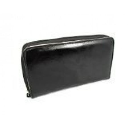 Buxton - Buxton Coupon and Receipt Organizer Wallet with Card Slot Compartment (Black) - 0