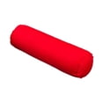 thumbnail image 4 of Almohada cilíndrica redonda, almohada decorativa, almohada ergonómica hecha a mano, almohada sólida, almohada cervical enrollable para habitación de Rojo, 4 of 8