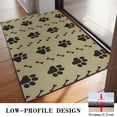 thumbnail image 3 of Paw Prints and Bones Door Rugs,Washable Non Slip Door Mats Indoor,Decorative Door Mats,Entry Mat Indoor for Entrance,Bedroom,Kitchen,Bathroom,20"x32", 3 of 6