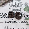 thumbnail image 3 of Handmade 12" Waldorf Doll Clothing Set with Gift Box, Basia Outfit Accessories, 3 of 5