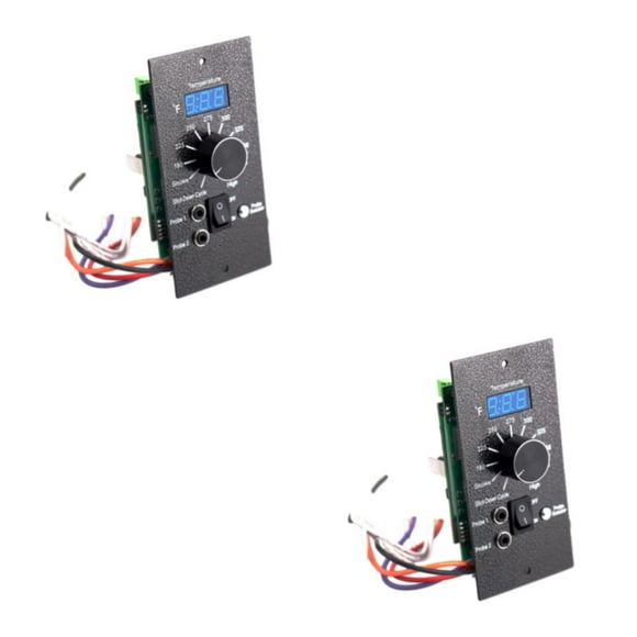 relayinert Metal Digital Thermostat Controller Board Digital Thermostat Thermostat Controller Portable 2Set