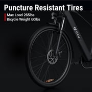 DYU 27.5 Electric Bike for Adults, 48V/10AH Removable Built in Battery, Peak 1000W Brushless Motor Mountain Ebike, Electric Bike with 7-speed UL2849