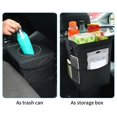 thumbnail image 4 of Car Trash Can With Lid And Storage Pockets - Leak-proof Car Organizer, Waterproof Car Trash Bin, Garbage Can -gsl, 4 of 4