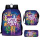 thumbnail image 3 of Mochila escolar de dibujos animados de Disney para niños, bolso de hombro, estuche para lápices, regalo de cumpleaños, 3 piezas, 3 of 5
