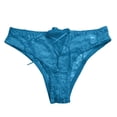 thumbnail image 5 of B91xZ Culottes Bikini Femme Underwears Coton Extensible Respirant, L Bleu Ciel, 5 of 5