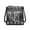 Blue-Aztec Wolf, variant on Wolf Print Women Crossbody Bags Leather Hobo Purse Aztec Sling Satchel Purse Multi Pockets Shoulder Handbag with Adjustable Strap for Travel Shopping, Blue