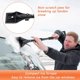 thumbnail image 4 of 3-in-1 Snow Shovel with Ice Scraper & Snow Brush - Snow Removal Kit for Backyard Deck Car Windshield Trucks SUVs, 4 of 5