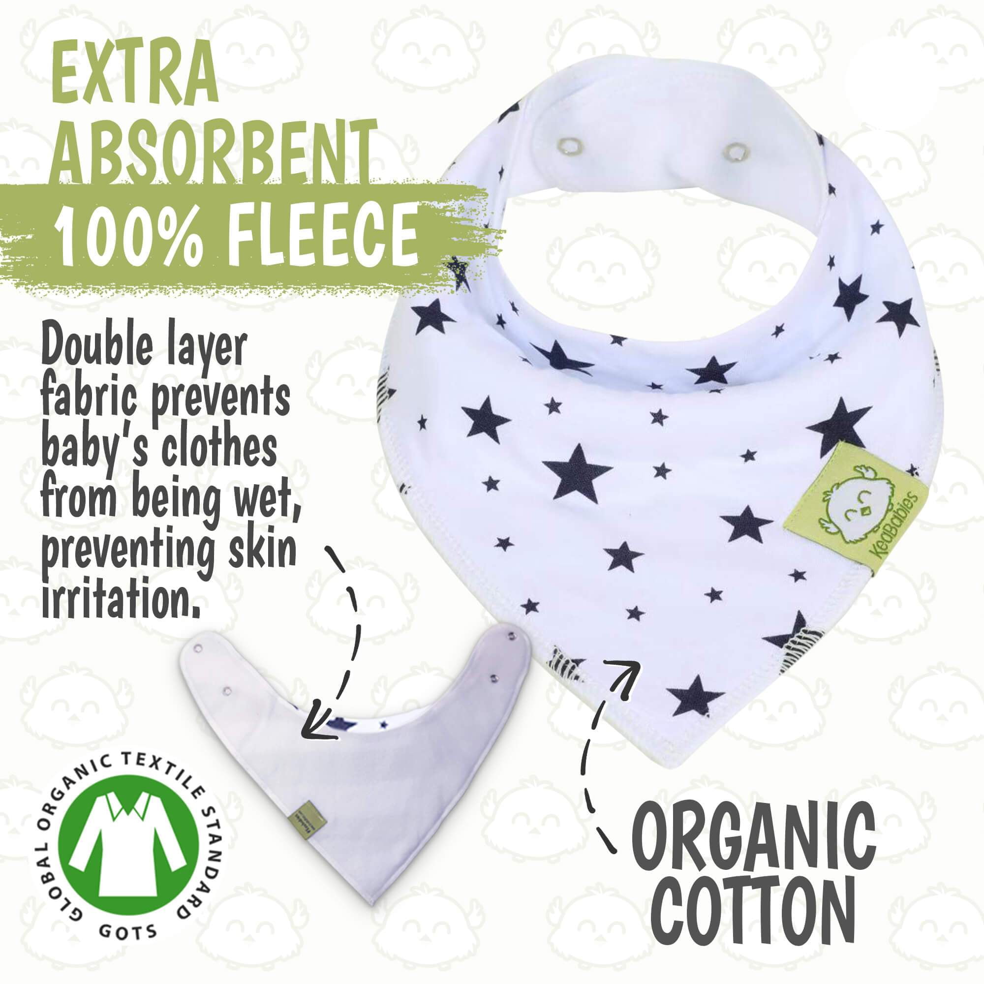 super absorbent bibs