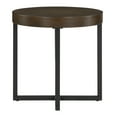 thumbnail image 4 of Steve Silver Yukon Engineered Wood/Iron End Table in Brown, 4 of 8