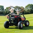 thumbnail image 6 of Freddo Toys UTV 4x4 24V Ride-On, 2-Seater, Leather Seat, Remote Control, Bluetooth, EVA Tires, 3–8 Years, 132 lb Capacity, 6 of 11