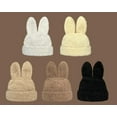 thumbnail image 2 of CoCoMangos Cute Plush Bunny Ear Beanie Hats Warm Soft Fuzzy 3D Rabbit Ears Knit Hat for Women Fluffy Autumn Winter Skull Cap, 2 of 7