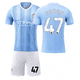 thumbnail image 2 of 2023 - 2024 raqueta de fútbol del granero local del Manchester City número 9 Haaland de bruyne 17, 2 of 5
