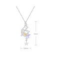 thumbnail image 3 of Collar corto Luna Luna Temperamento Galaxia - Collares salpicados Colgantes, 3 of 8
