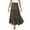 Army Green_001, variant on Riforla Skirts for Women Elastic High Waist Boho Maxi Skirt Ruffle A Line Swing Long Skirts for Summer Casual and Flowy Maxi Skirts for Women Orange_002 XL