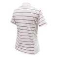 thumbnail image 2 of Monterey Club Women's Contrast Seam Stripe Blocking Golf Polo Shirt #2331, 2 of 3