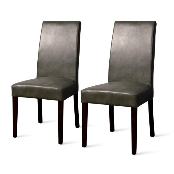 Hartford Parson Dining Chair With Wenge Brown Legs (Set of 2), Multiple Colors