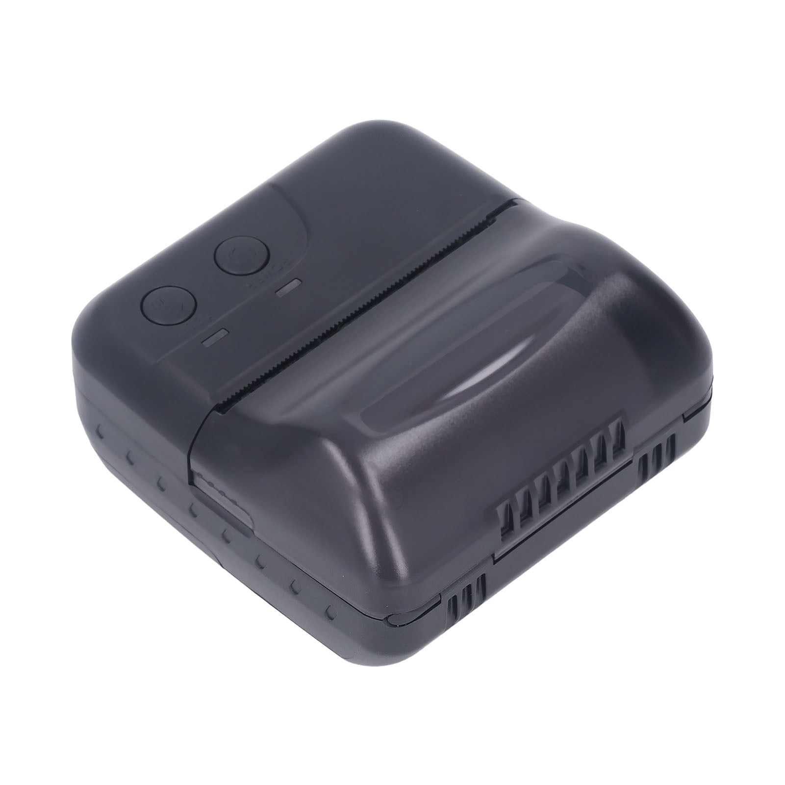 BIMZUC Portable Handheld Mini 80mm Thermal Bluetooth Receipt Printer for Barcode Order (3.15 inches / 80 mm), Black