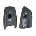 thumbnail image 4 of AMERTEER Silicone Carbon Fiber Pattern Car Auto Key Protective Case Cover for BMW Vehicle, 4 of 7