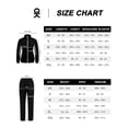 thumbnail image 6 of Women's 2Pc Full Zip Tracksuit, 4 Way Stretch Breathable with Reflective & Zipper Pockets for Gym Running Black 2XL, 6 of 8