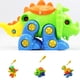 thumbnail image 4 of Juego de juguetes de ensamblaje para niños, juego de animales de dibujos animados, bloques de atornillado, construcción, juguete educativo de aprendizaje temprano para bebés, Color aleatorio Vogacara  WJ3698-02, 4 of 7