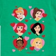 thumbnail image 3 of Disney - Princess Heart Grid - Toddler And Youth Short Sleeve Graphic T-Shirt, 3 of 4