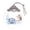 A, variant on DefiDgd Easter Round Pendant with Silver Top,2D Flat Animal Easter Egg Hanging Ornament for Easter Birthday Celebrations Party Home Decorations Supplies(Hedgehog)
