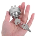 thumbnail image 2 of Lawn Mower Ignition Switch with Zinc Alloy and Copper Compatible for Various Models Including, 2 of 6