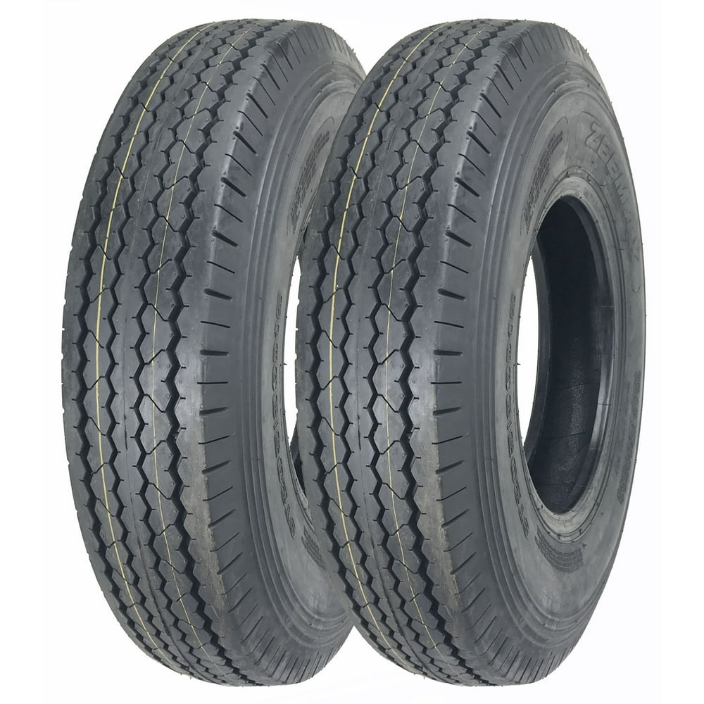 Set Of 2 New Zeemax Heavy Duty Trailer Tires St225 90d16 7 50 16 10 set-of-2-new-zeemax-heavy-duty-trailer-tires-st225-90d16-7-50-16-10