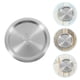 thumbnail image 2 of tapas universales de acero inoxidable para ollas de 12,3 a 14 cm. Tapa de sartén de metal. Tapa de acero inoxidable., 2 of 6