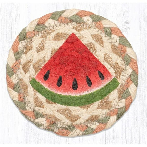 Capitol Importing 31-IC656W 5 x 5 in. Watermelon Printed Coaster