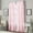 Pink, variant on Flounced Ruffle Rod Pocket 100% Polyester, 42 x 84 Inch, 1 Curtain Panel, Pink