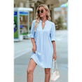 thumbnail image 7 of V Neck Casual Shift Dress S, 7 of 7