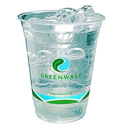 - Fabri-Kal GC16S, 16-Ounce Greenware Clear PLA Cold Cup, 1000-Piece Case, BPI