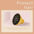 thumbnail image 1 of HEANUJJ Diffuseurs Sèche-Cheveux Outil Sèche-Cheveux Rond Léger Jaune 1ensemble, 1 of 8